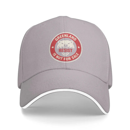 Hands Off Greenland Not For Sale Baseball Cap