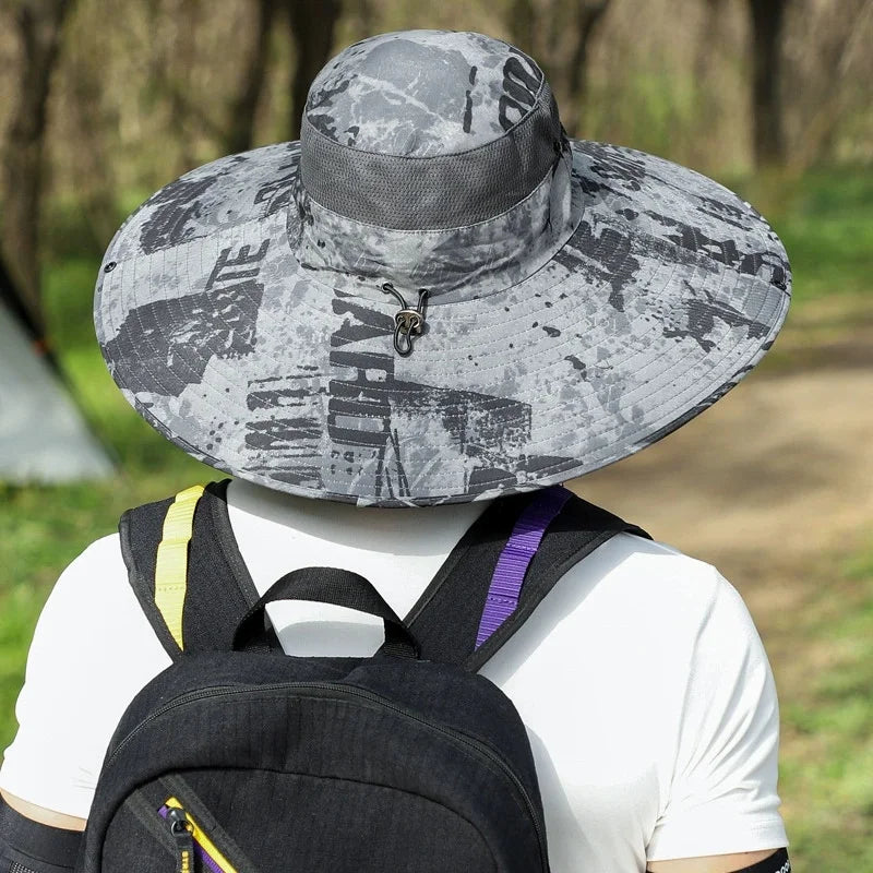 Lightweight Quick-Dry Wide Brim Hiking Bucket Hat