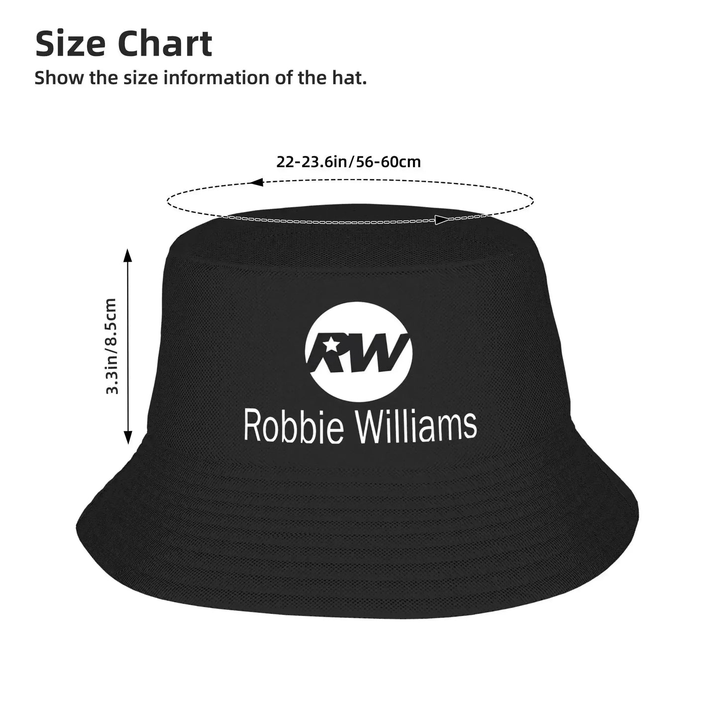 New Robbie Williams Bucket Hat
