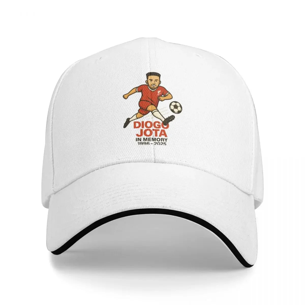 Diogo Jota RIP Graphic Tribute Sports Baseball Cap