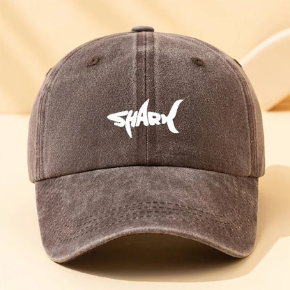 Fashion Shark Print Baseball Cap