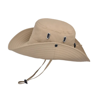 Breathable Wide Brim UV Protection Fishing Bucket Hat