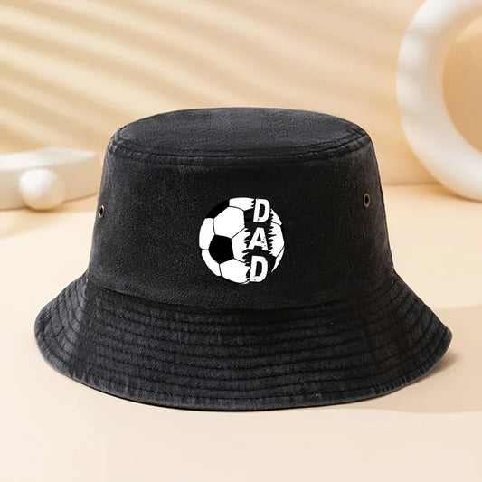 Soccer Dad Print Bucket Hat