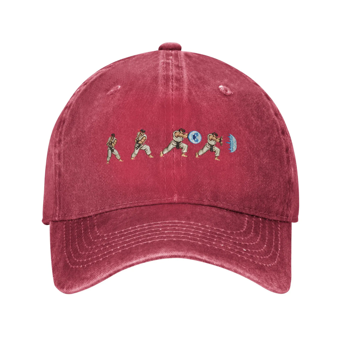 Street Fighter Ryu Movie 2026 Adjustable Trucker Baseball Cap