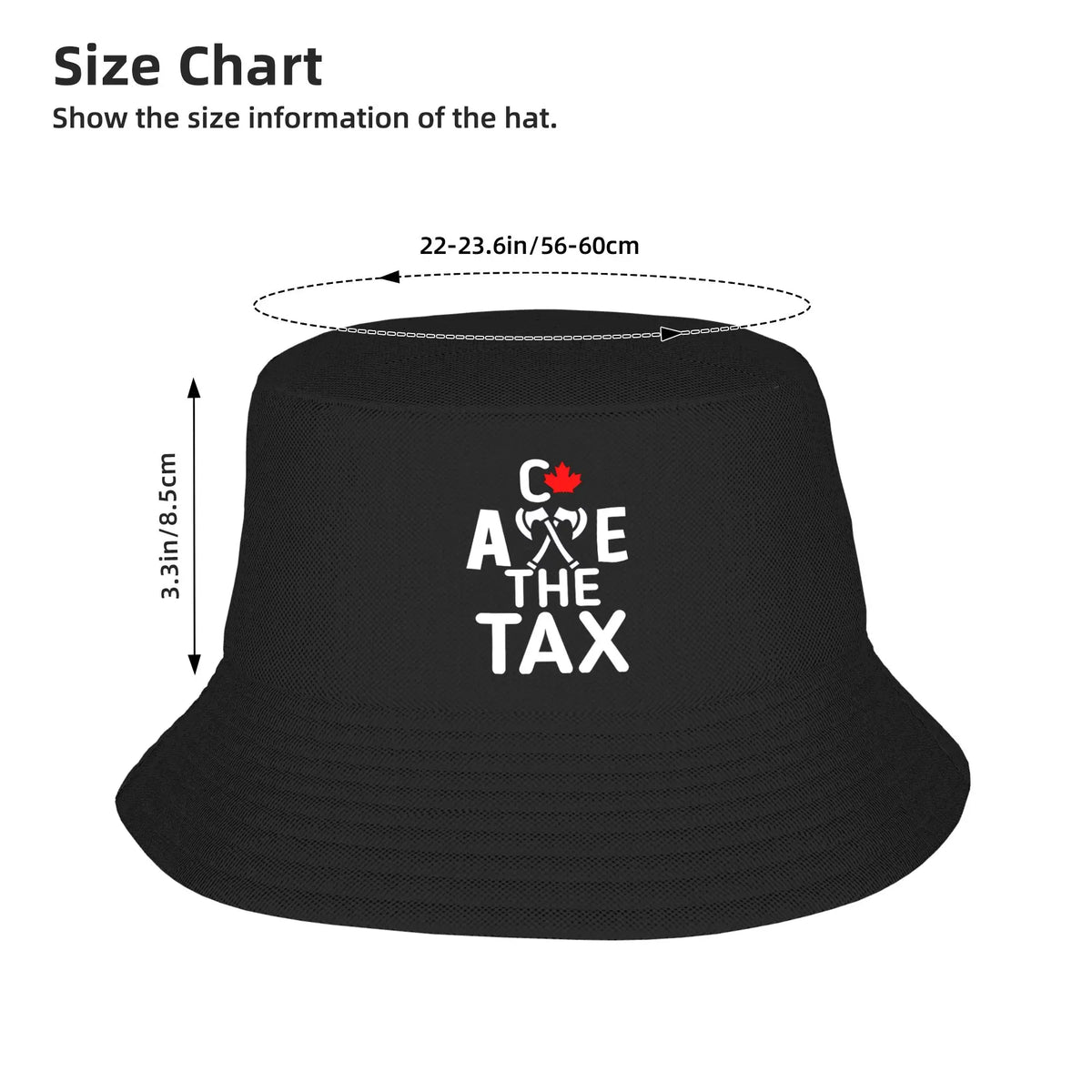 Axe The Tax Cute Bucket Hat