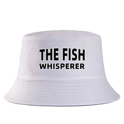 Fish Whisperer Outdoor Fishing Bucket Hat Unisex