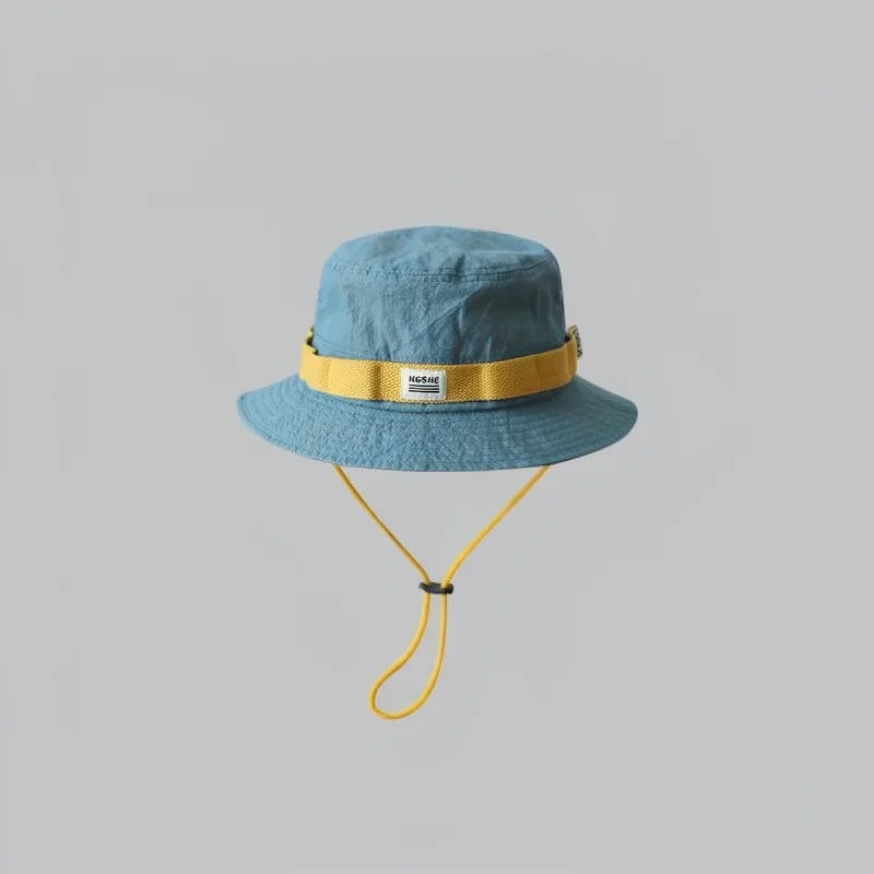 Unisex Wide Brim Outdoor Sun Protection Bucket Hat