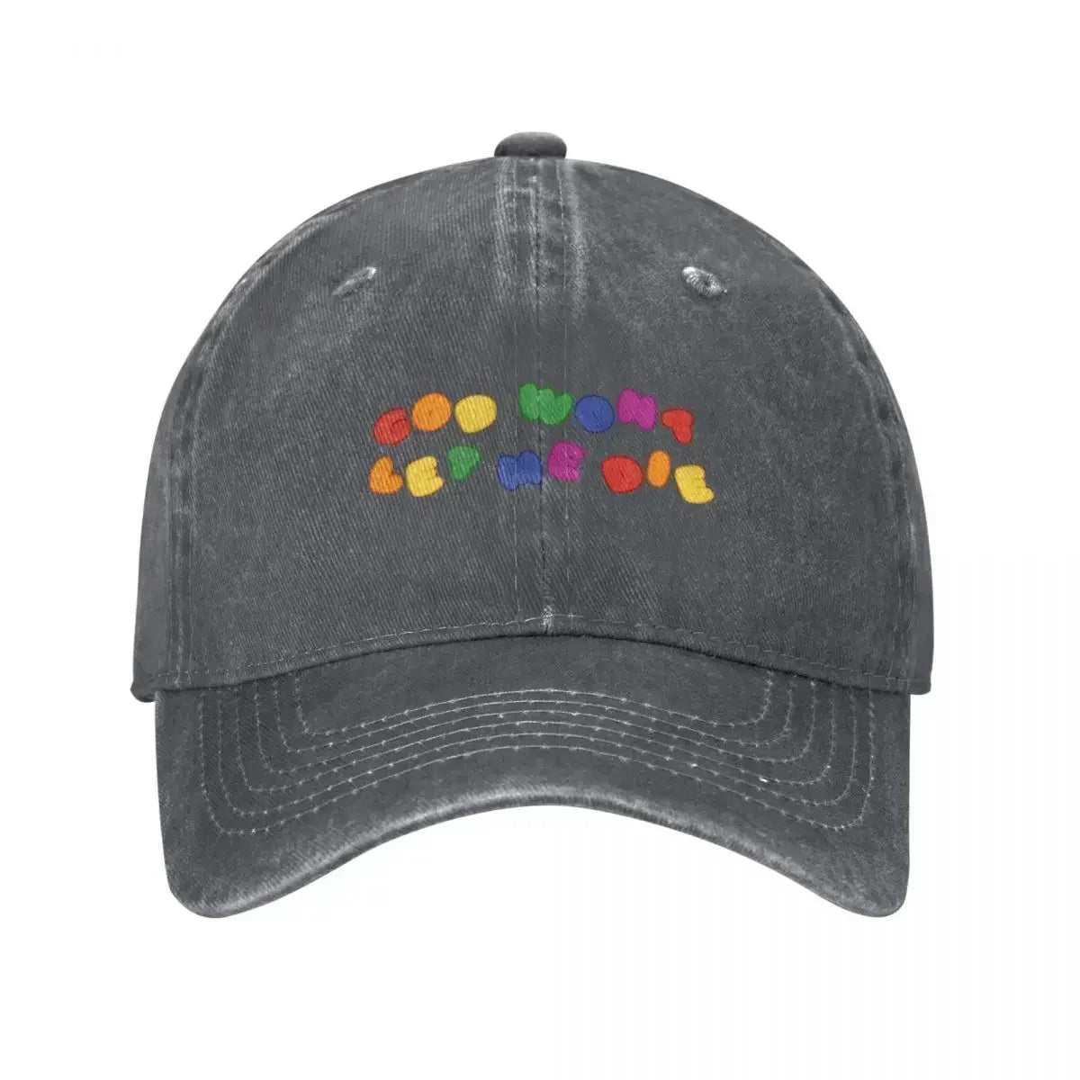 God Won’t Let Me Die Trucker Baseball Cap
