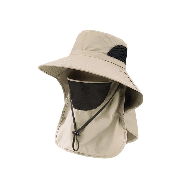 Waterproof UV Protection Wide Brim Fishing Bucket Hat