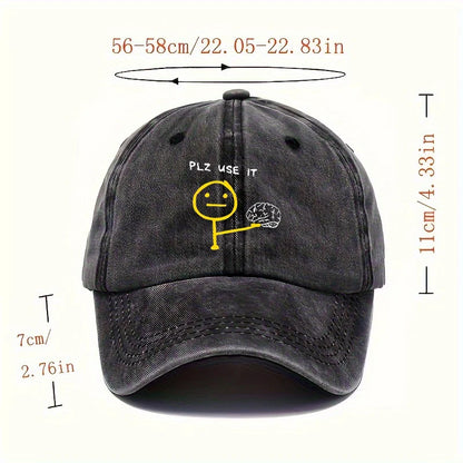 Mountain Retro Washed Baseball Cap
