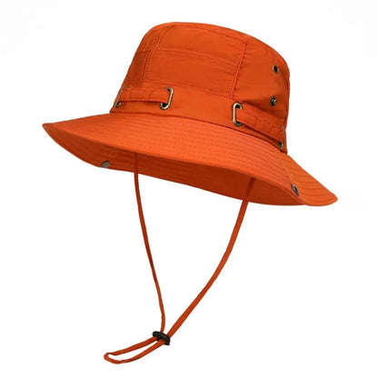 Wide Brim UV Protection Travel Bucket Hat
