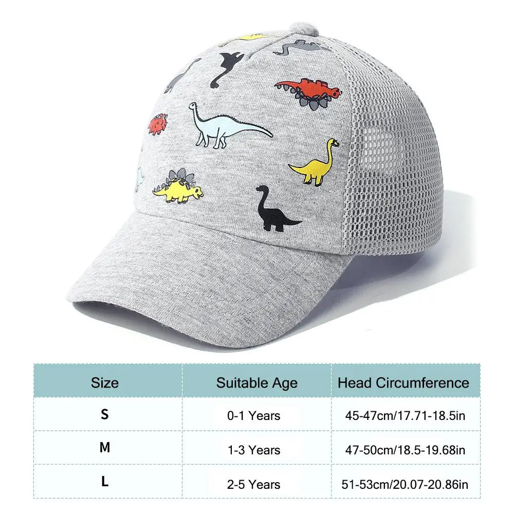 Toddler Baseball Hat Sun Protection Baby Cap Adjustable