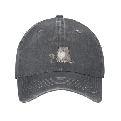 Cute Cat Korean Style Baseball Cap