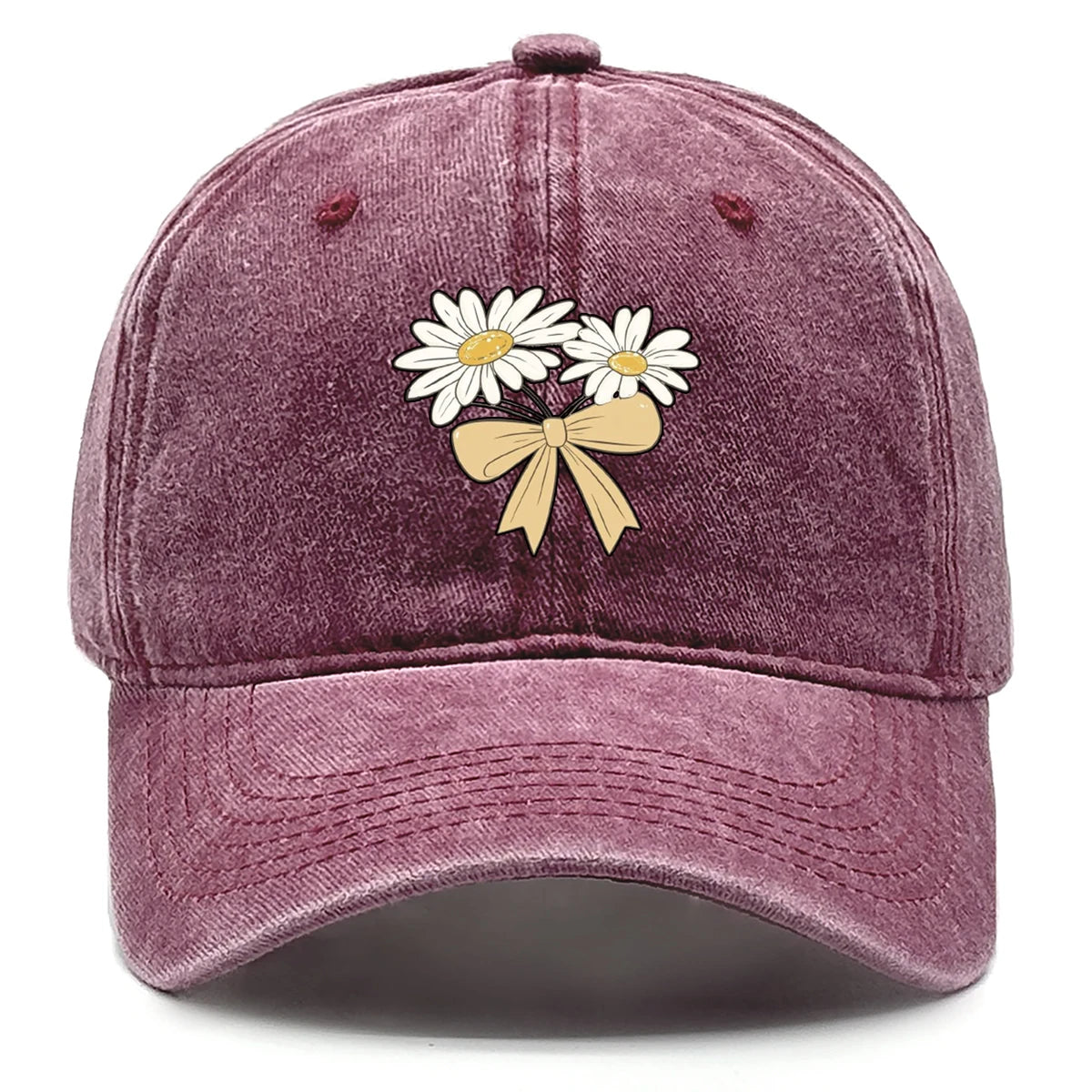 Adjustable Summer Cap For Women Men Flower Baseball Cap