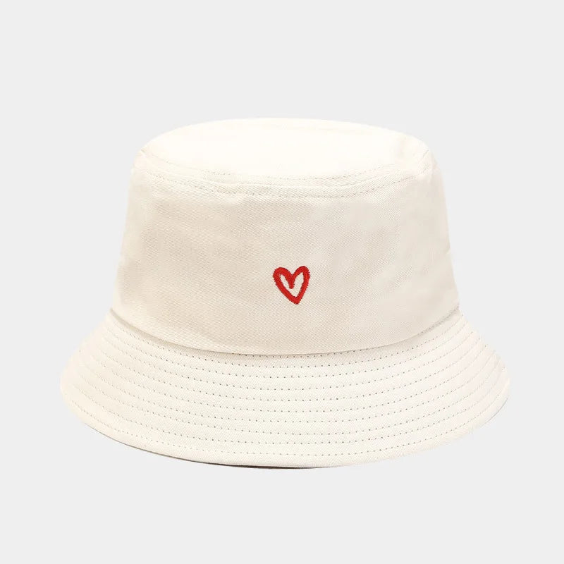 Couple Valentine Embroidered Ultra-Light Bucket Hat
