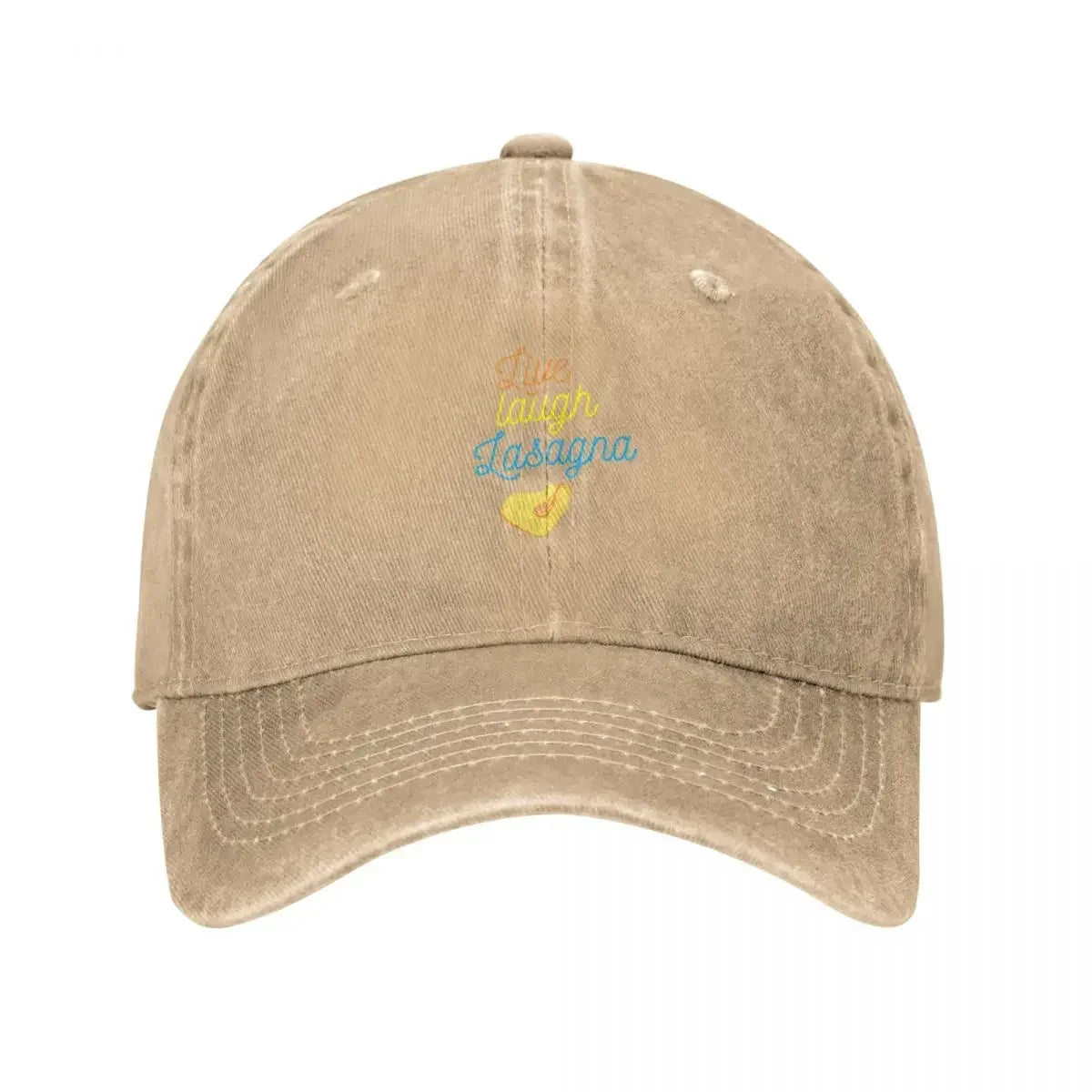 Live Laugh Lasagna Italian Kitchen Baseball Cap