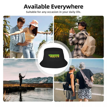 The Cramps Punk Rock Reversible Summer Bucket Hat