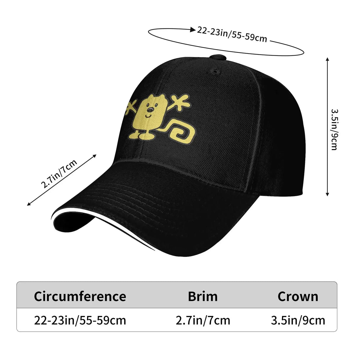 Wow Wow Wubbzy Polychromatic Baseball Cap