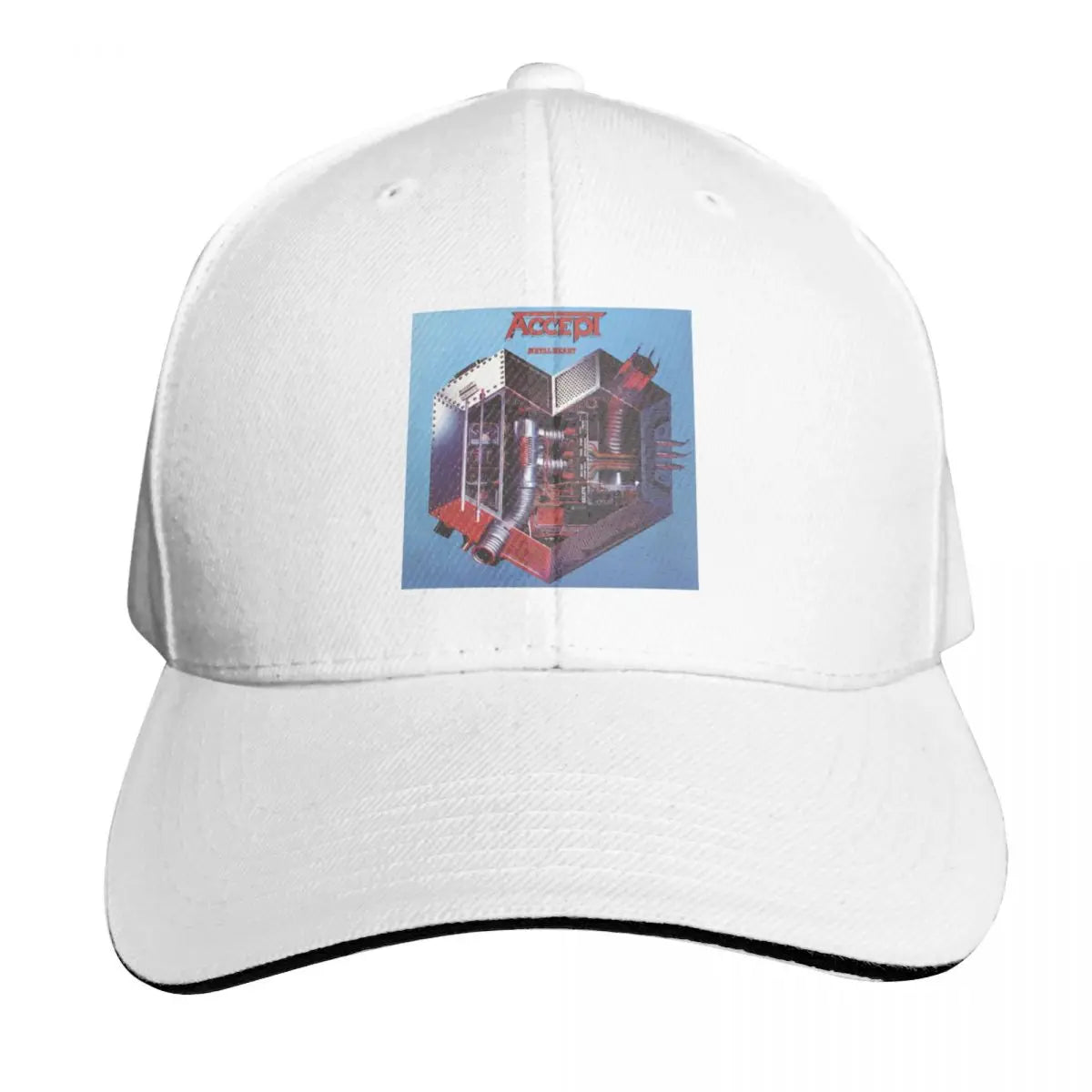 Accept Metal Heart Two-Tone Baseball Cap