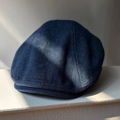 Cotton Big Size Men Summer Beret Women Retro Flat Cap