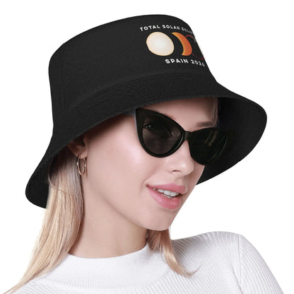 Spain Total Solar Eclipse 2026 Bucket Hat