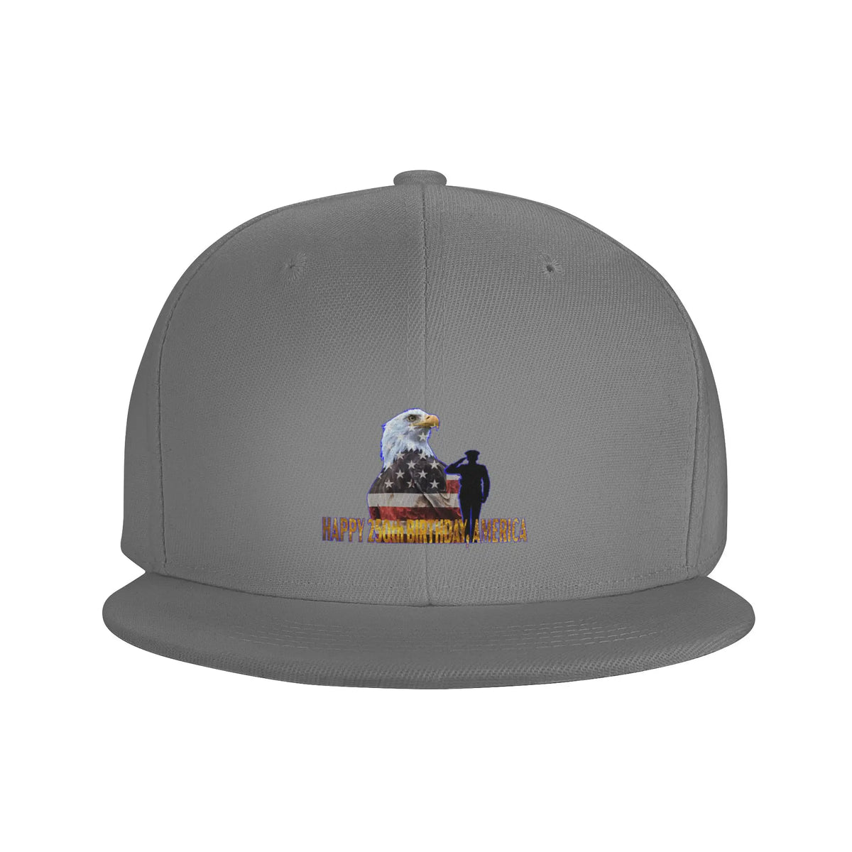 Saluting Another 250 Years Soft Top Denim Snapback Cap