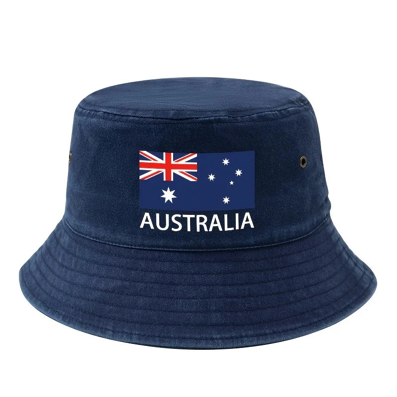 Football Event 2026 Printed Australian Flag Bucket Hat