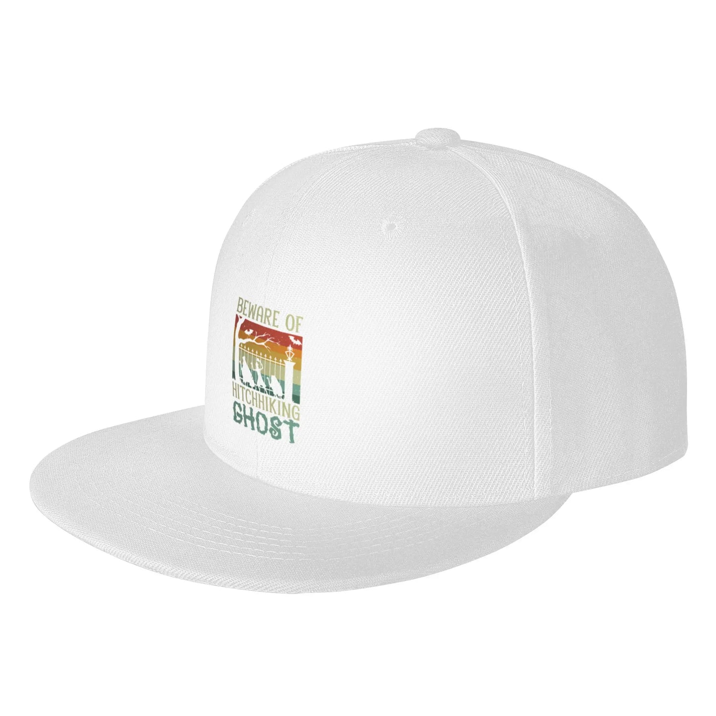 Hitchhiking Ghost Halloween Snapback Cap