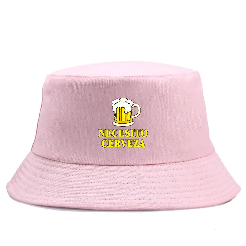 Necesito Cerveza Beer Mug Bucket Hat