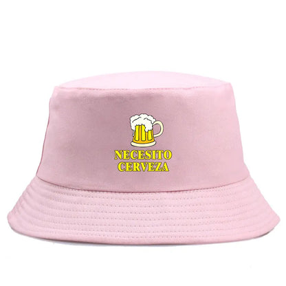 Necesito Cerveza Beer Mug Bucket Hat