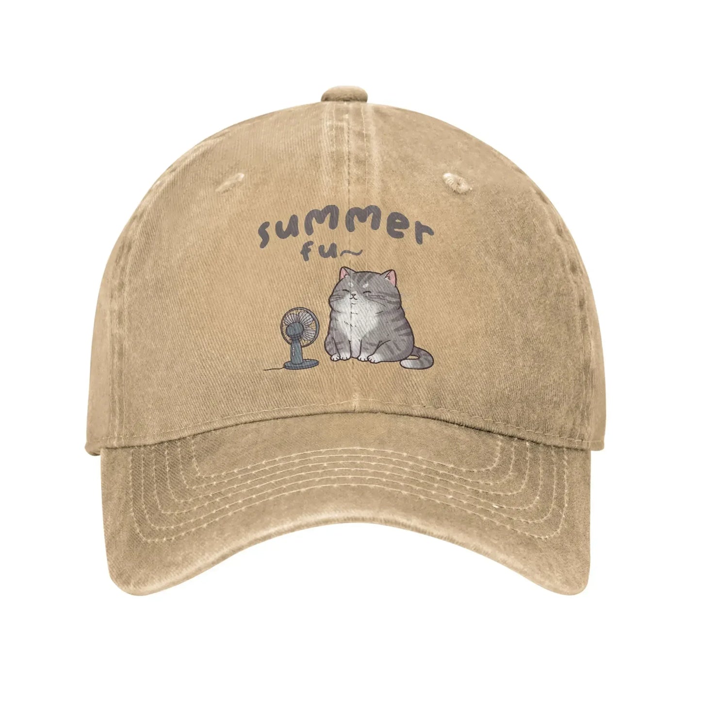 Cute Cat Korean Style Baseball Cap