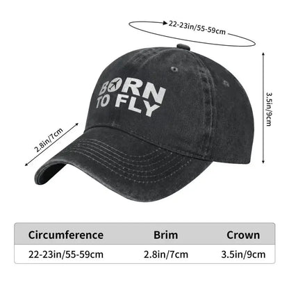 Born To Fly Baseball Cap