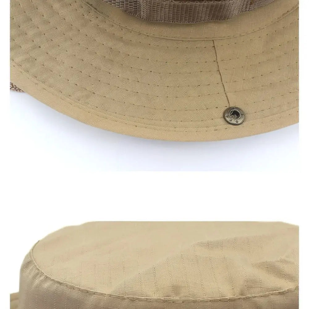 Lightweight Flat Top Summer Sun Protection Bucket Hat