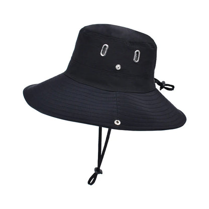 Breathable Wide Brim UV Protection Fishing Bucket Hat