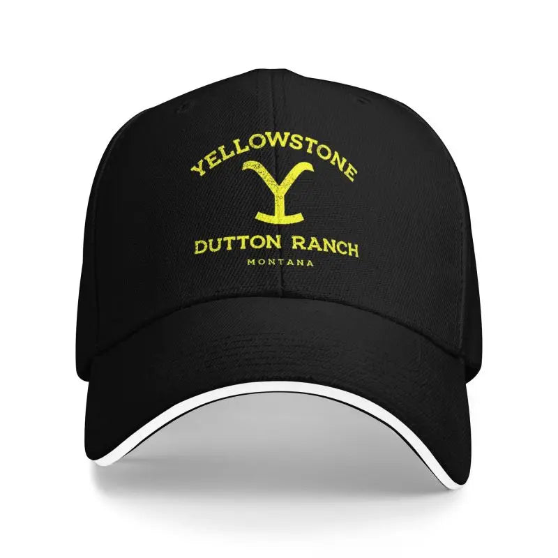 Yellowstone Dutton Ranch Graphic Print Baseball Cap