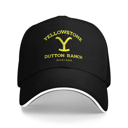 Yellowstone Dutton Ranch Graphic Print Baseball Cap