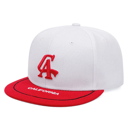 2026 CA Embroidered Street Hip Hop Snapback Cap