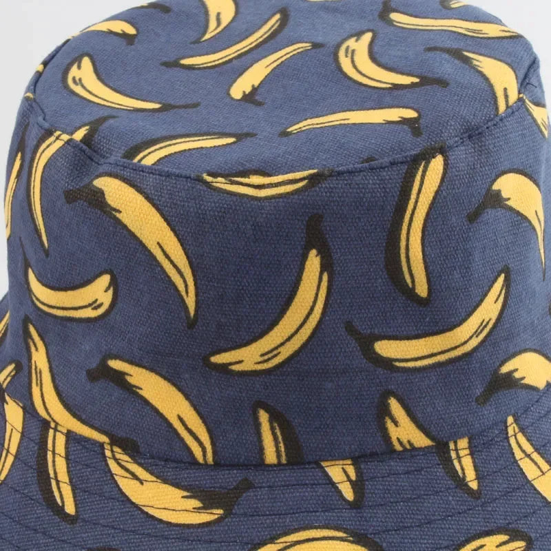 1 Pcs Men And Women Fresh Fruit Fisherman Bucket Hat