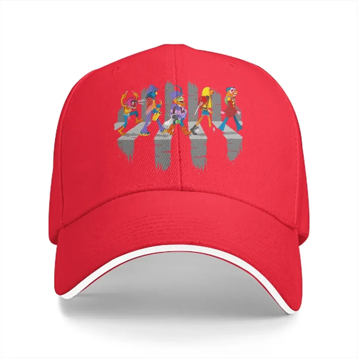 Stuck Crossed Cycling Sun Shade The Muppet Show Baseball Cap