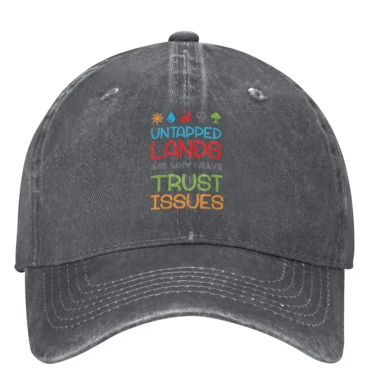 Untapped Lands Trust Issues Washed Baseball Cap