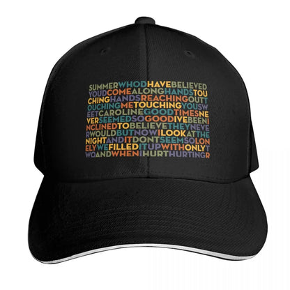 Sweet Caroline Neil Diamond V4 Snapback Baseball Cap