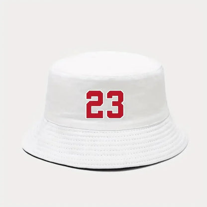 Number 23 Printed Bucket Hats Unisex Summer