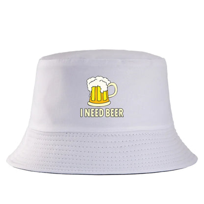 Funny Green Beer Mug Bucket Hat