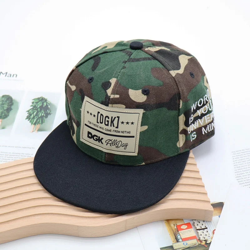 Embroidered Fashion Hip-Hop Adult Snapback Cap