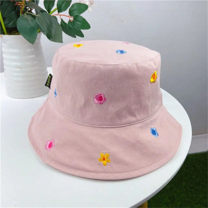 Cotton Outdoor Sunscreen Bucket Hat