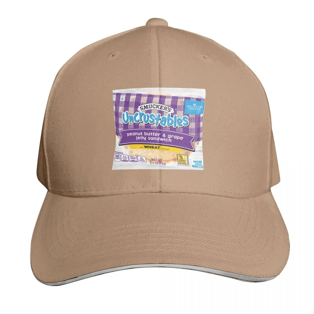 Uncrustables Cotton Twill Snapback Baseball Cap