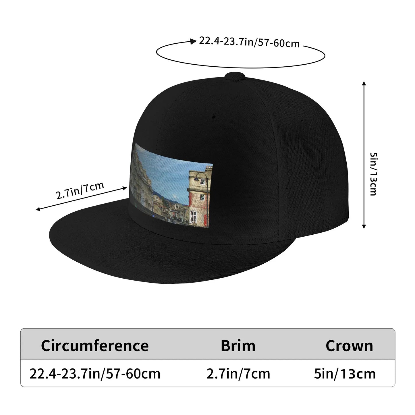 Fashion Bath UK City Snapback Cap