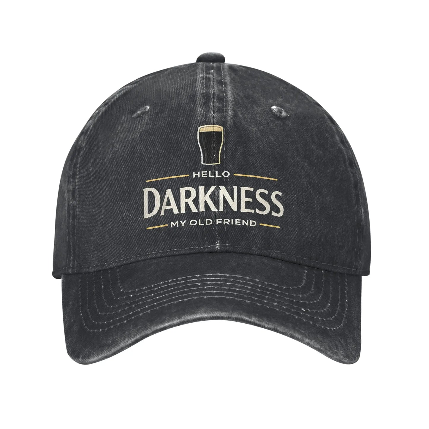 Hello Darkness Beer Baseball Cap