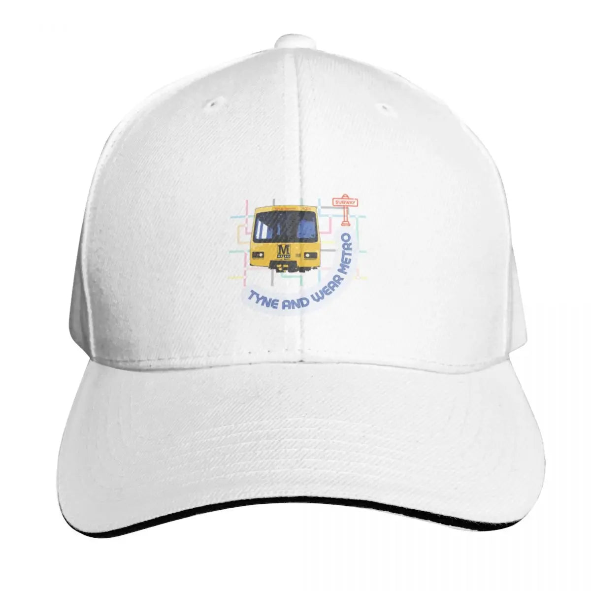 Tyne And Wear Metro Vintage Baseball Cap