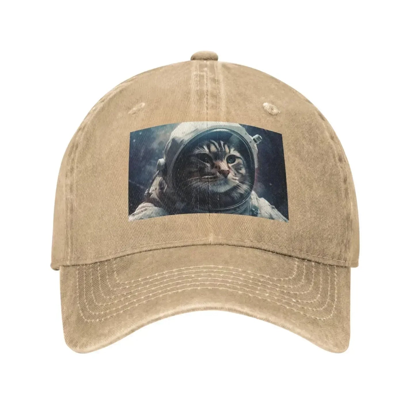 Astronaut Cat Space Baseball Cap